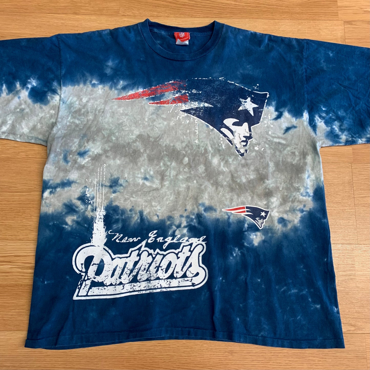 Patriots Tie Dye 2XL