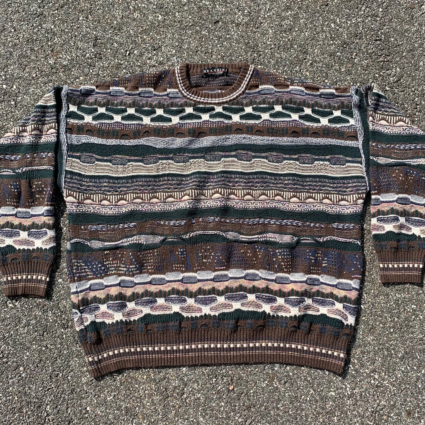 Brandini Coogi Sweater Brown XL