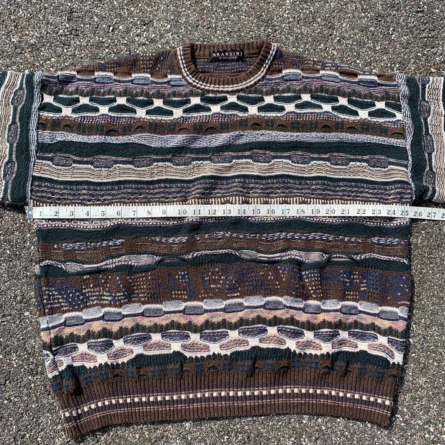 Brandini Coogi Sweater Brown XL