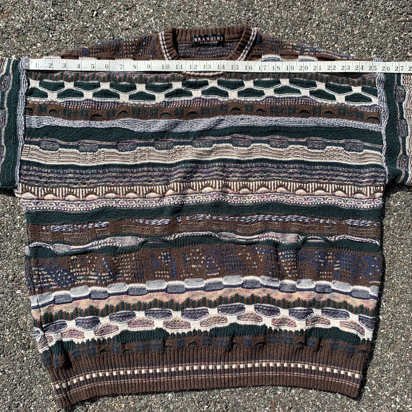 Brandini Coogi Sweater Brown XL