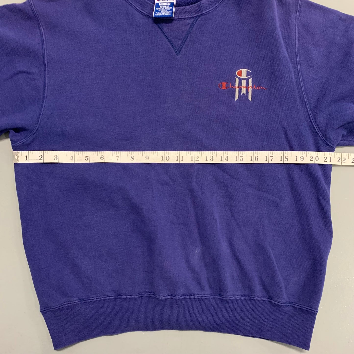 Champion Crewneck Navy Blue M