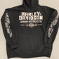 Harley Davidson Flames Hoodie L