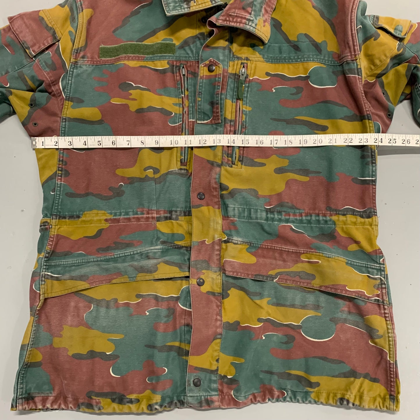 Belgian Army Camo Jacket XL