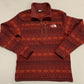 North Face 1/4 Zip Aztec M