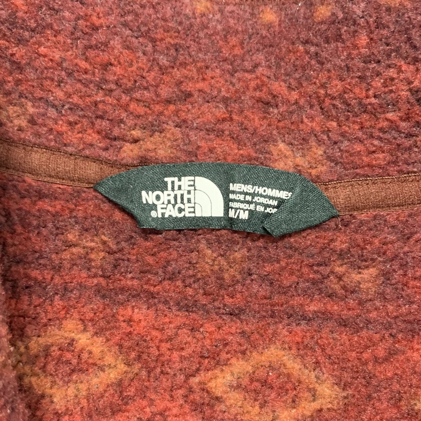 North Face 1/4 Zip Aztec M