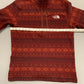 North Face 1/4 Zip Aztec M