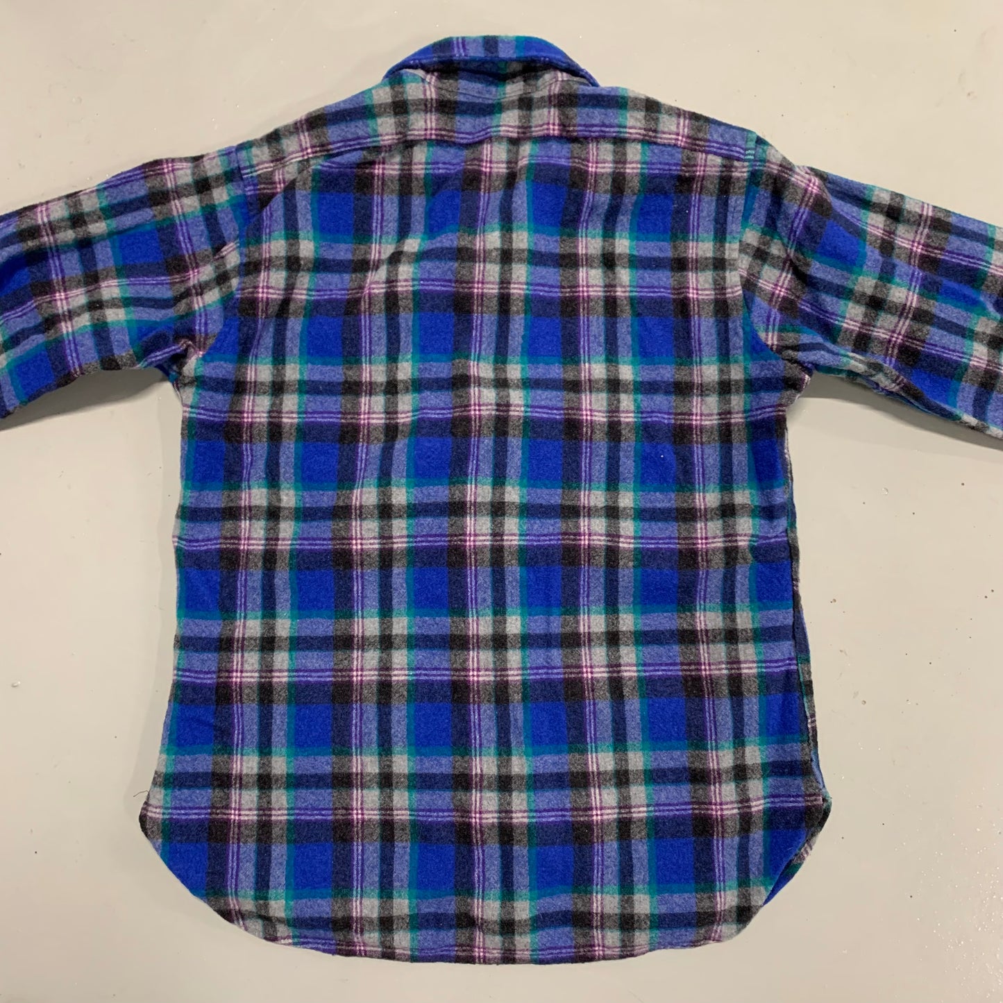 Pendleton Wool Flannel Blue L