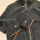 Polo RL Leather Trim Fleece L