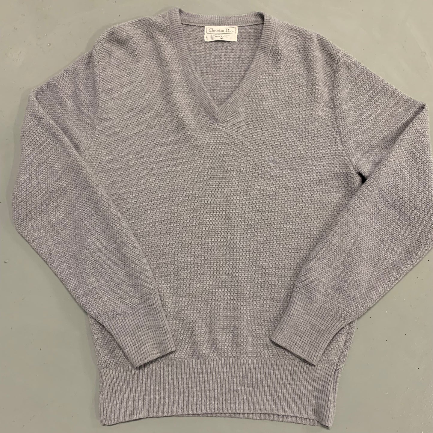 Christian Dior V Neck Sweater M