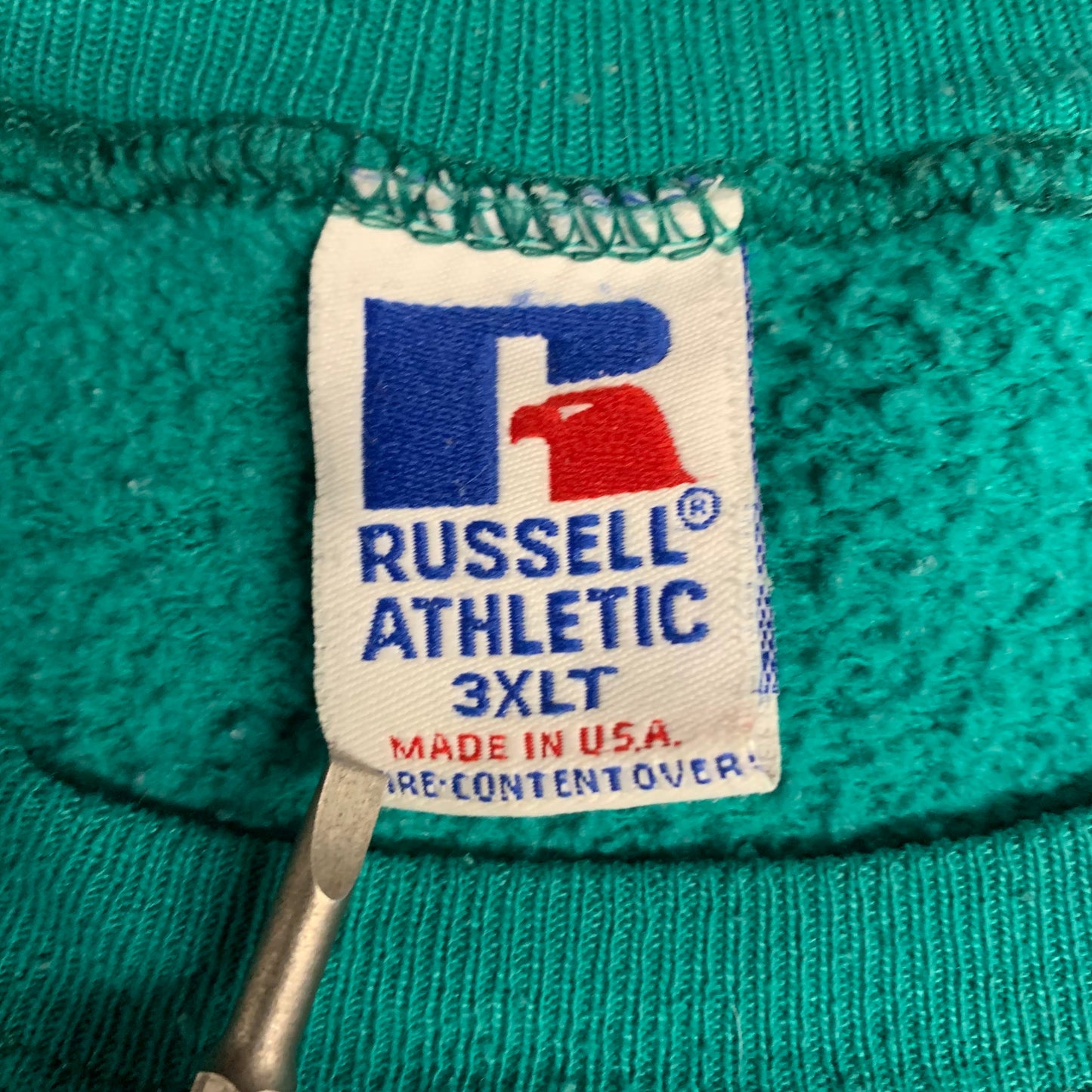 Russell Athletic Crew Teal 3XLT