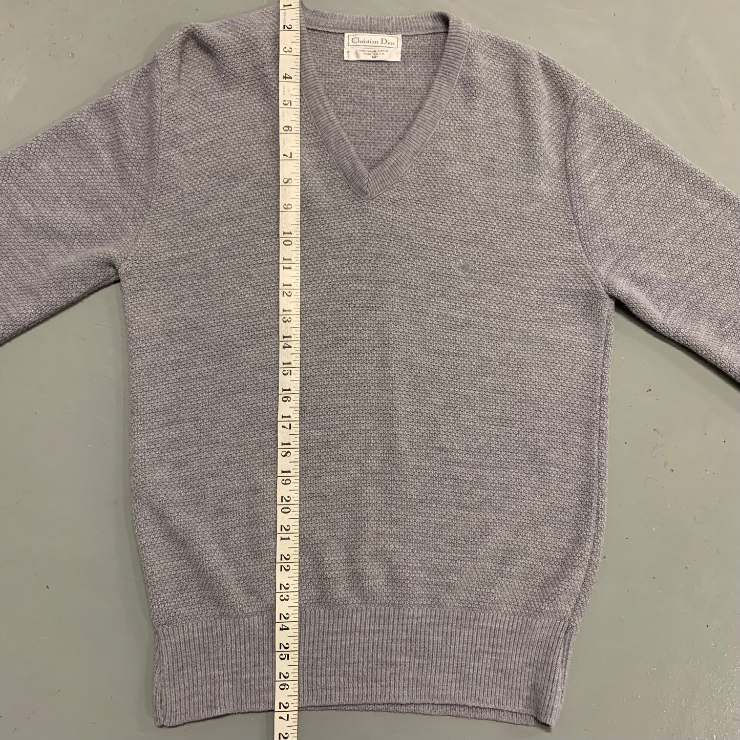 Christian Dior V Neck Sweater M