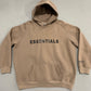 Fear of God Essentials Hoodie Taupe XL