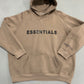 Fear of God Essentials Hoodie Taupe XL