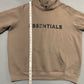 Fear of God Essentials Hoodie Taupe XL