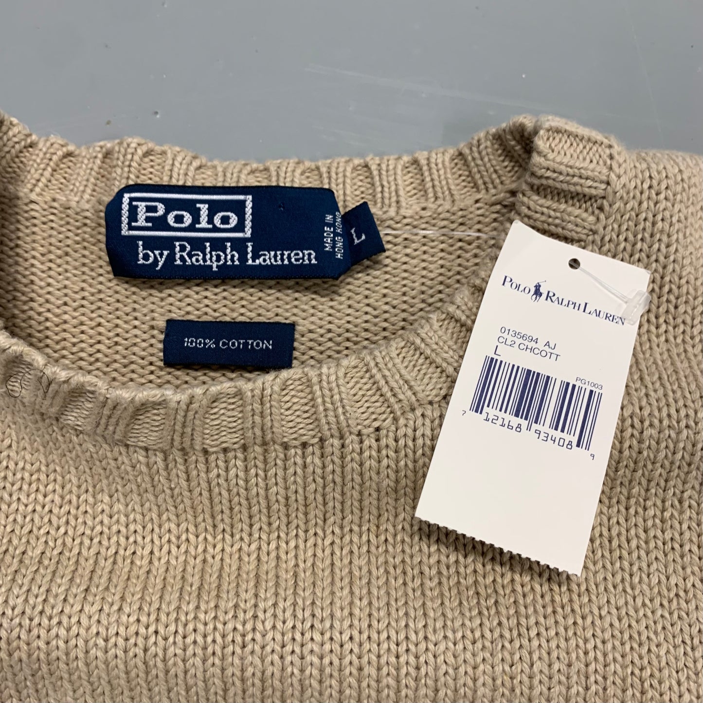 Polo Ralph Lauren Sweater Beige L