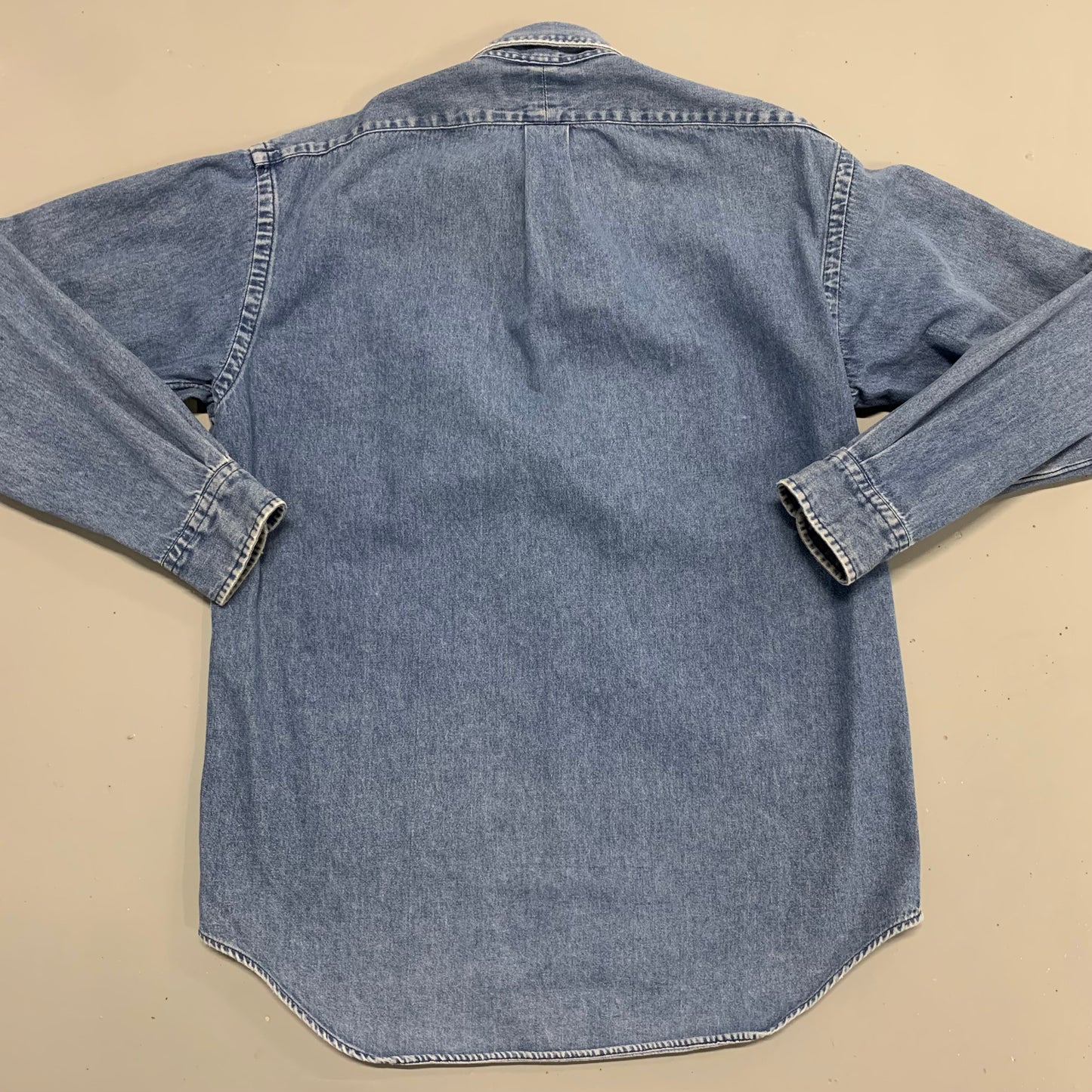 Polo RL Denim Button Shirt S