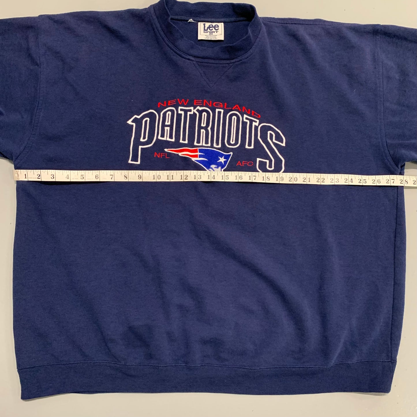 NE Patriots Crew Lee Sport 2XL