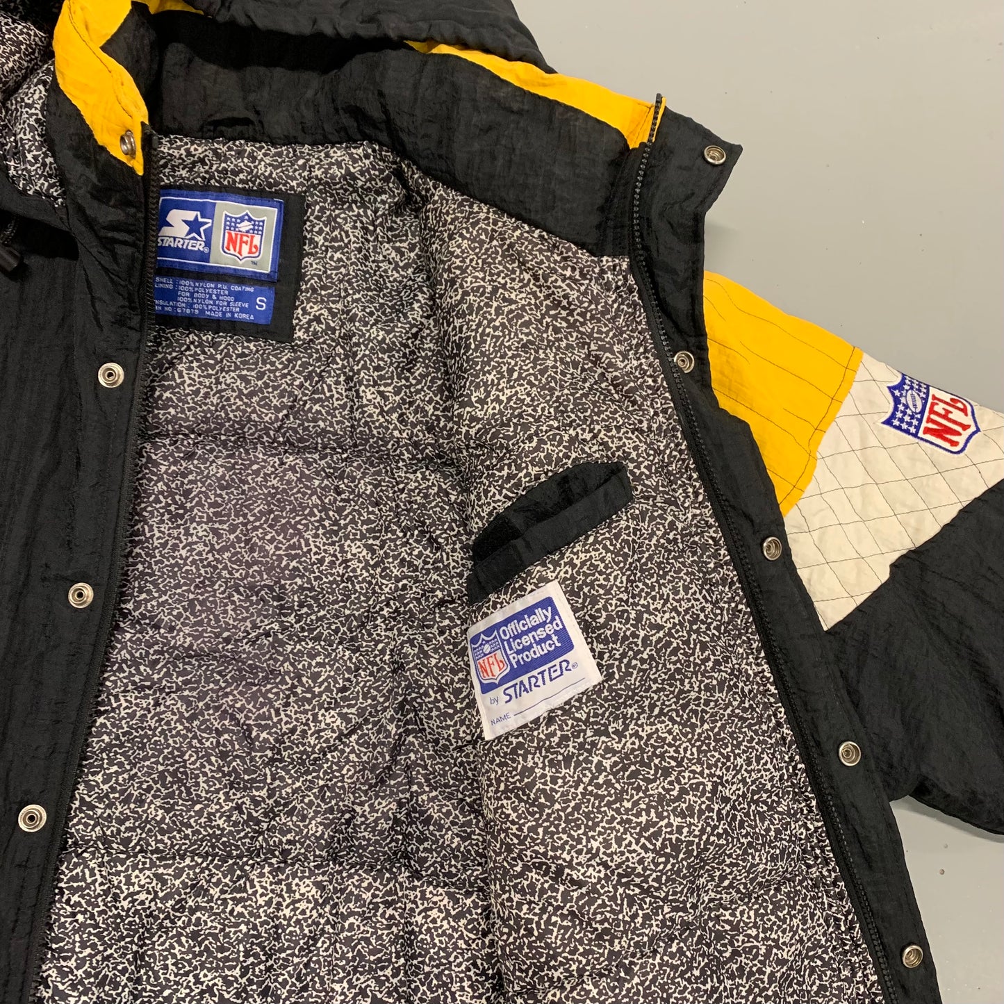 Starter Steelers Puffer Jacket S