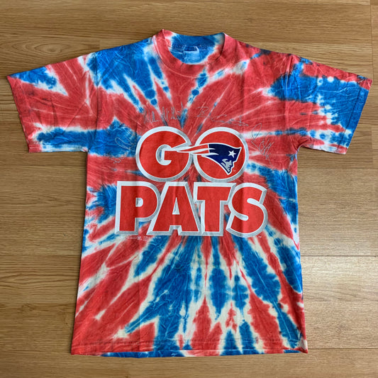 NE Patriots Tie Dye S