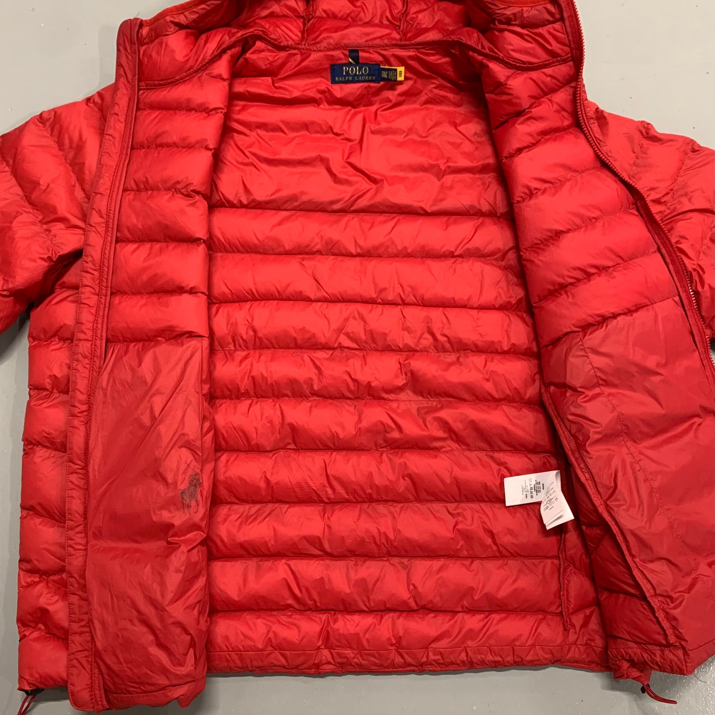 Polo RL Puffer Red 2XLT