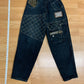 Paco Leather Jeans 32x32