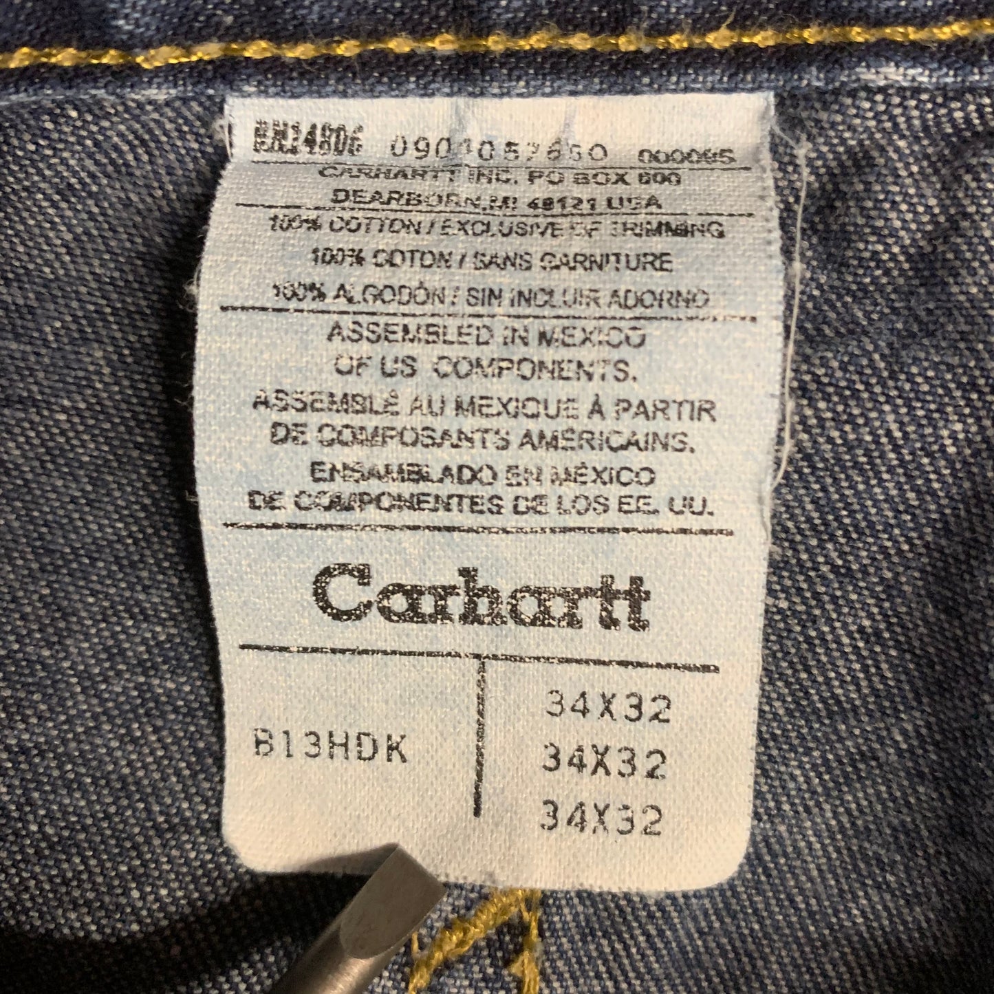 Carhartt Carpenter Jeans 34x32