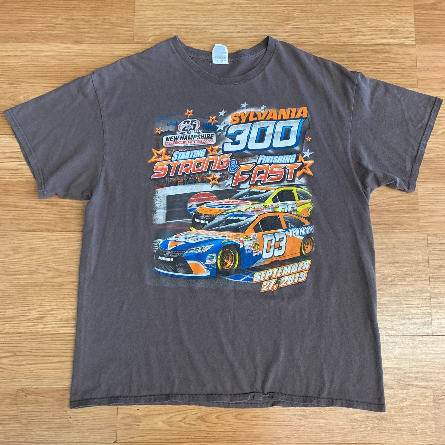 NASCAR Sylvania 300 Gray XL
