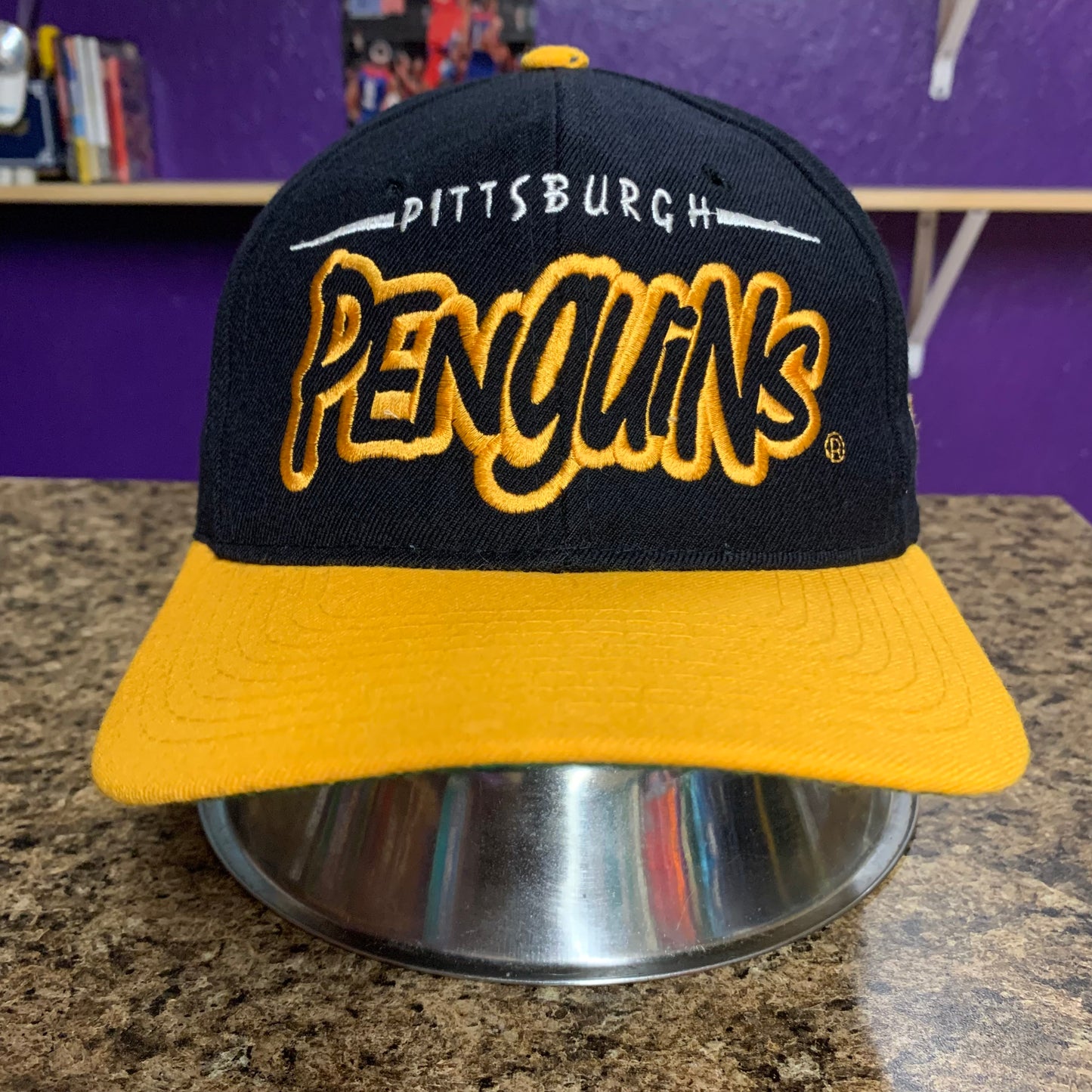 Starter Pittsburgh Penguins Wool Snap