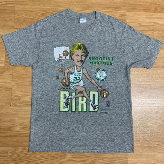 Larry Bird Caricature 80s L