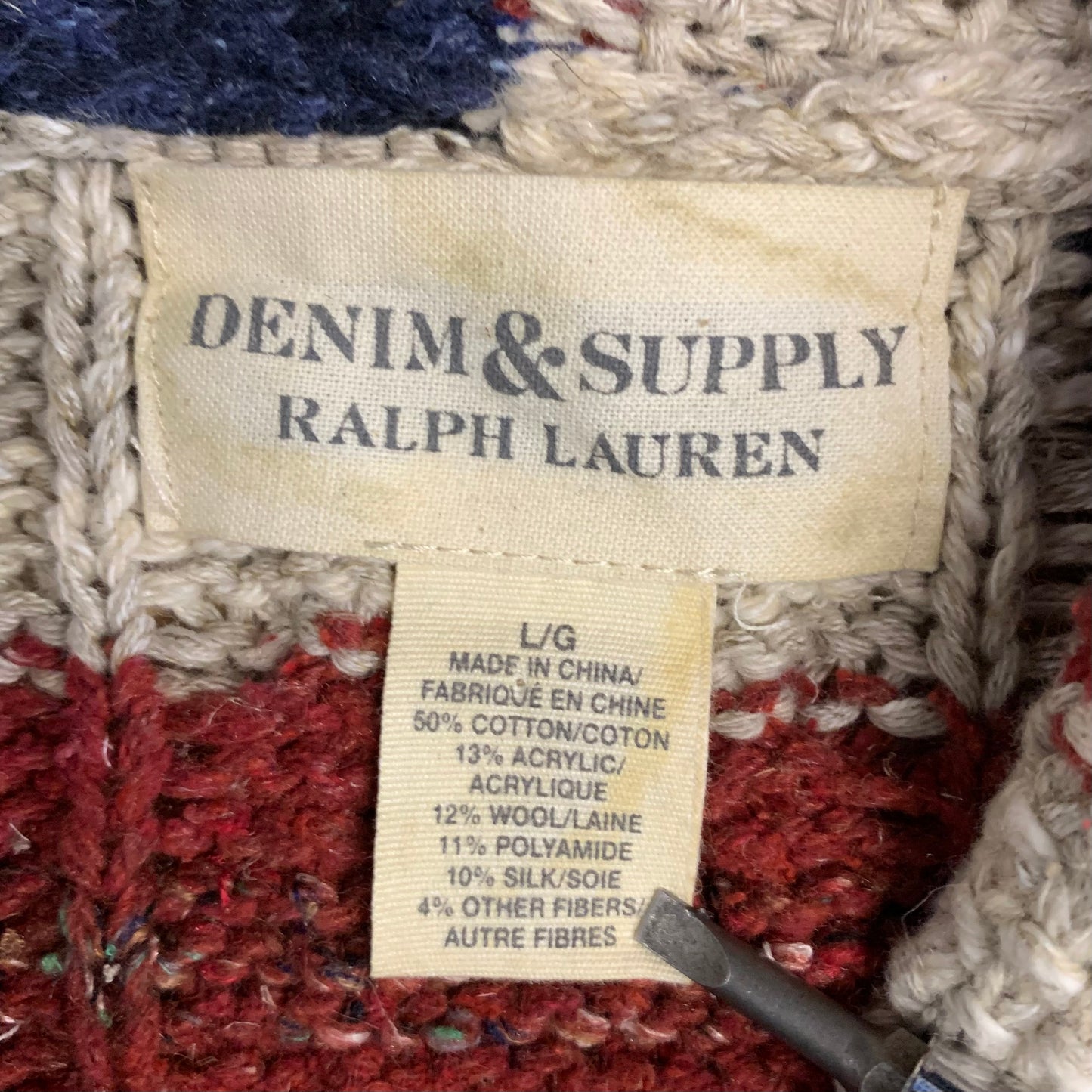 Denim Supply RL Cardigan Women's L