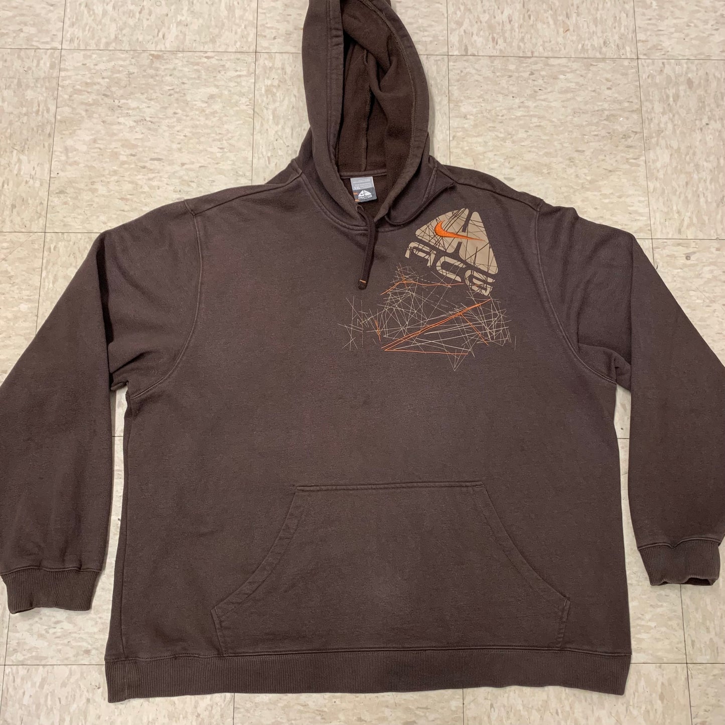 Nike ACG Hoodie Brown 2XL