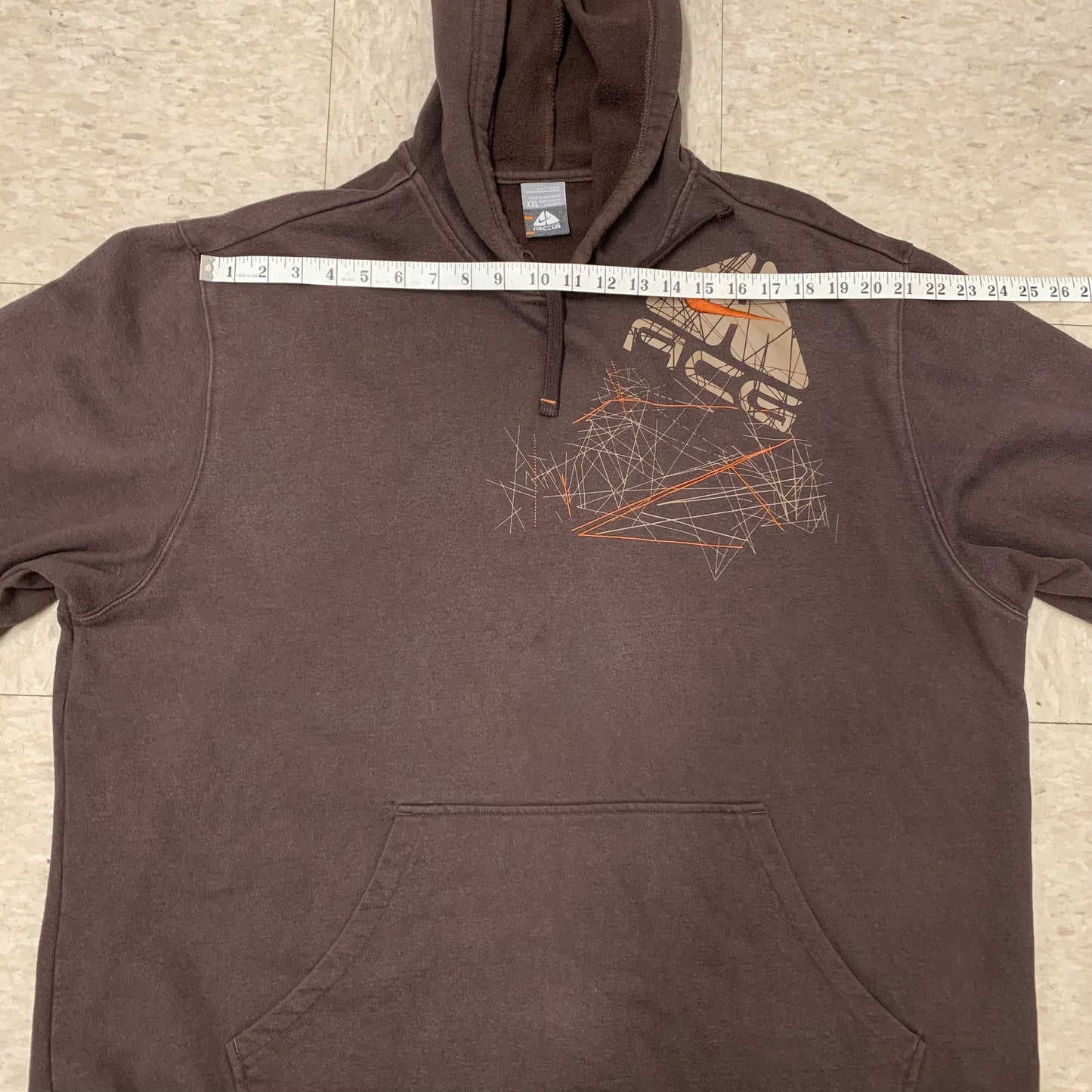 Nike ACG Hoodie Brown 2XL