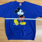 Mickey Inc Crew Blue L