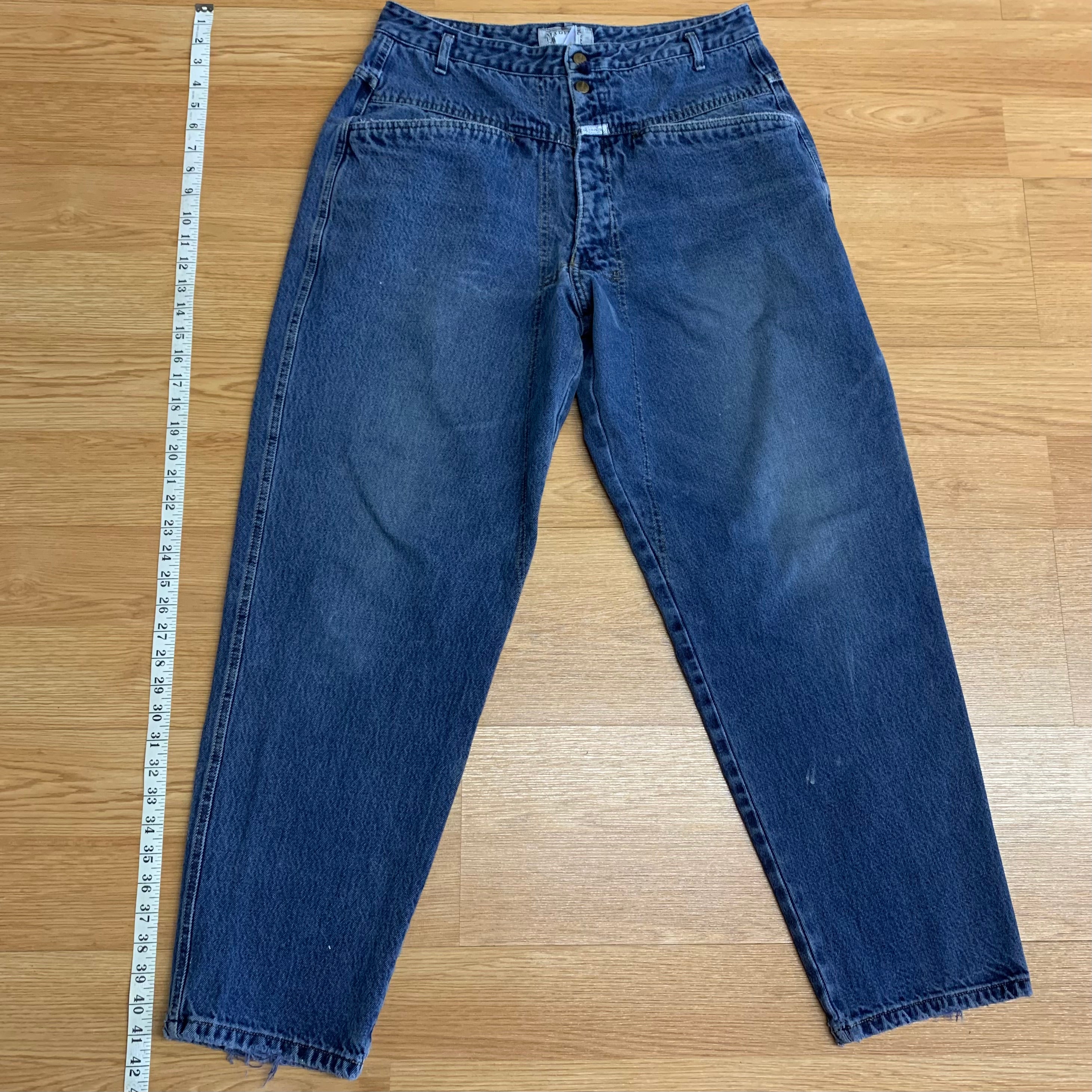 Marithe shops Francois Girbaud Vintage Painted Denim Jeans Men's Size 33