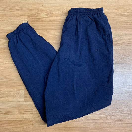 Nike Track Pants Navy Blue 90s L