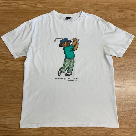 Polo Bear RL Tee 90s M