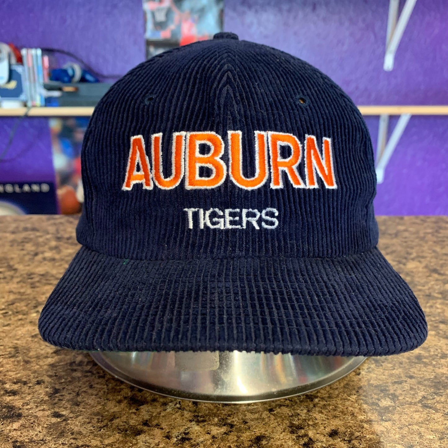 Auburn Tigers Corduroy Snap