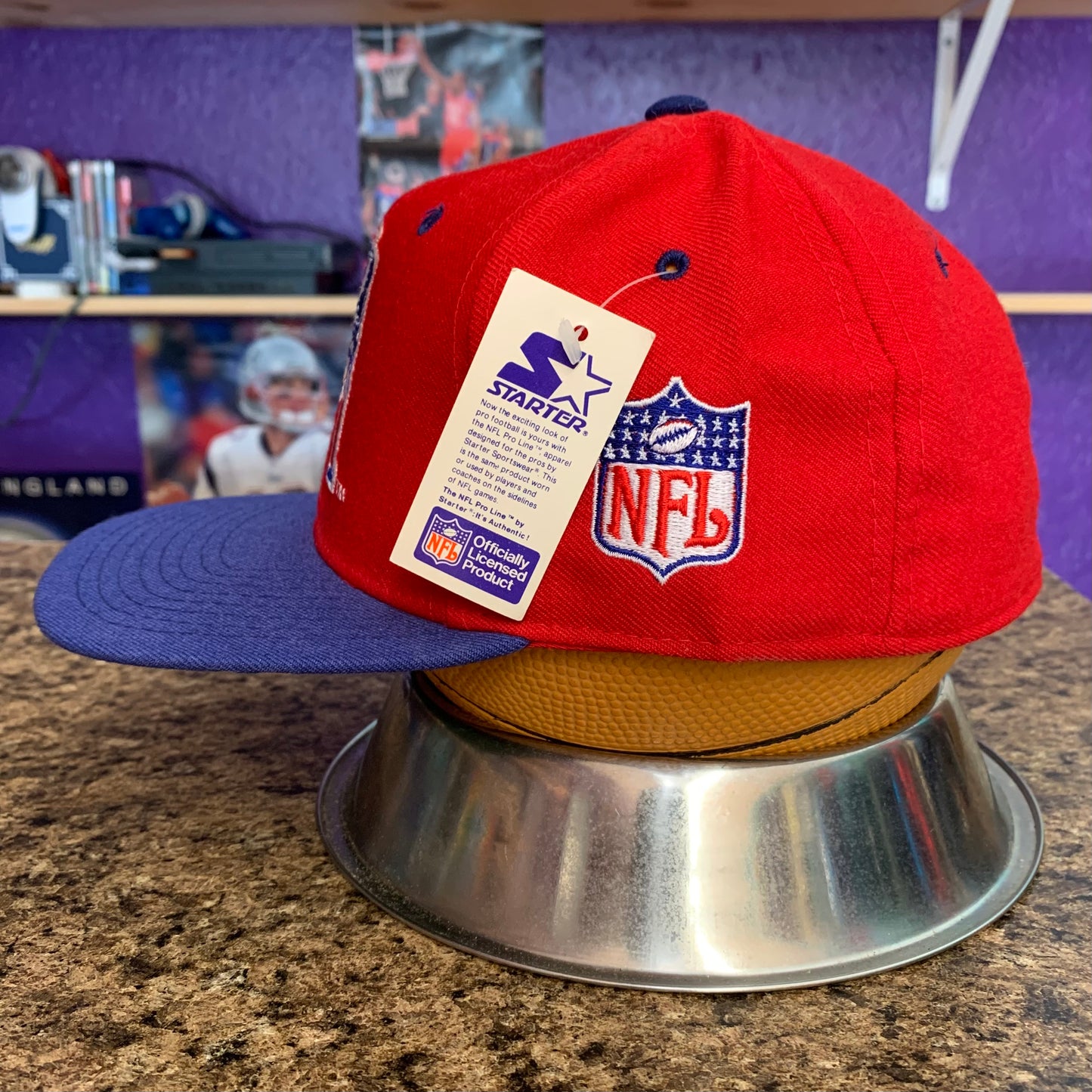 Starter Patriots Hat 7 1/4