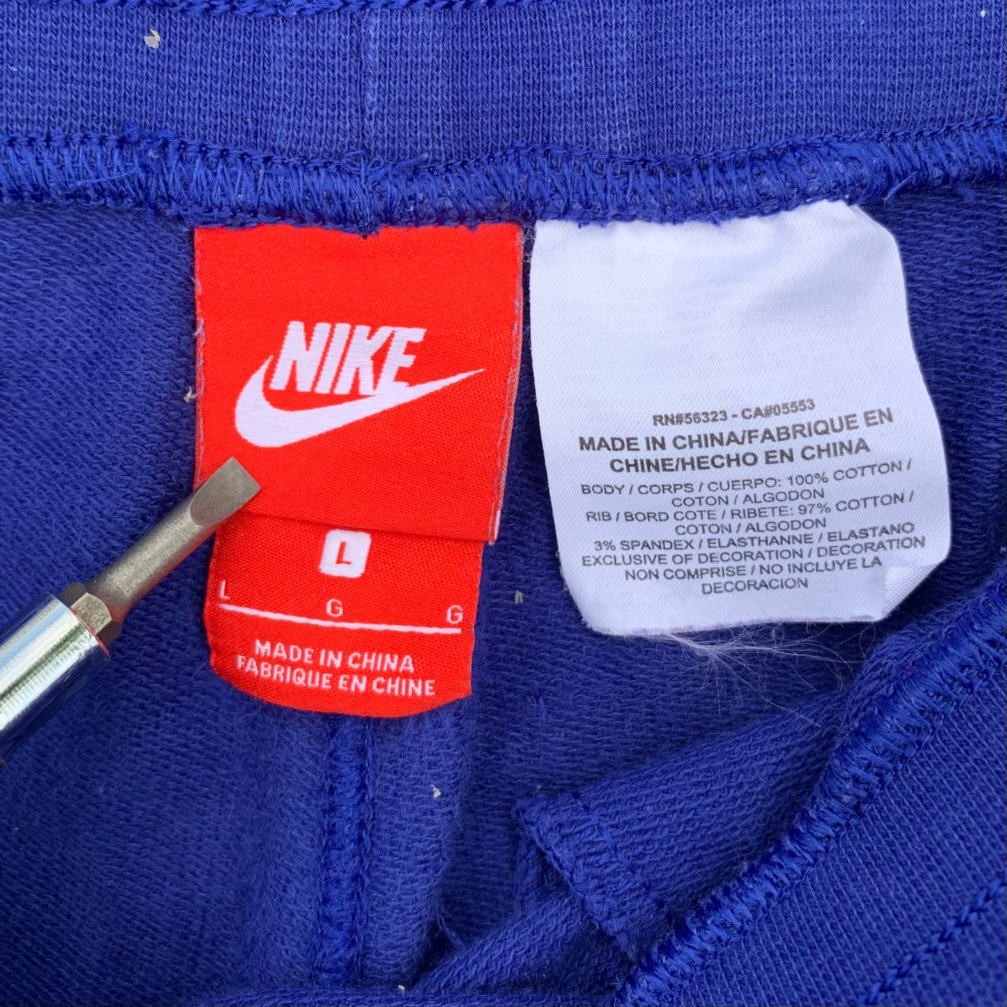 Nike World Cup Sweat Shorts L