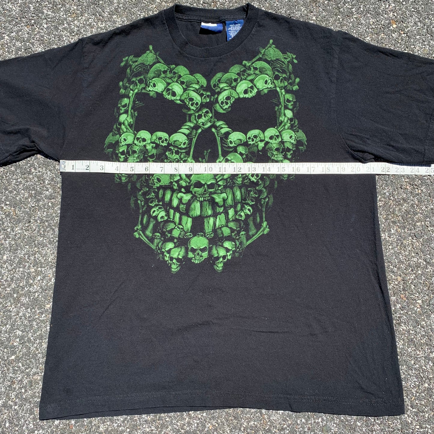 Skull Black Green L