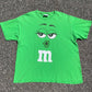 M&M Candy Green XL