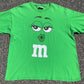 M&M Candy Green XL