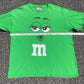 M&M Candy Green XL