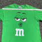 M&M Candy Green XL